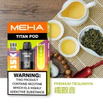 一次性電子煙｜MEHA 魅嗨 TITAN 泰坦｜15000口-鐵觀音口味煙彈.webp