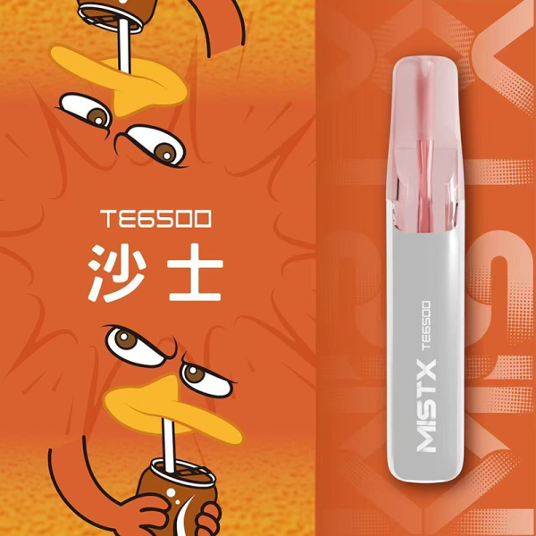 一次性電子煙｜MISTX 鴨嘴獸 TE6500 - 沙士口味