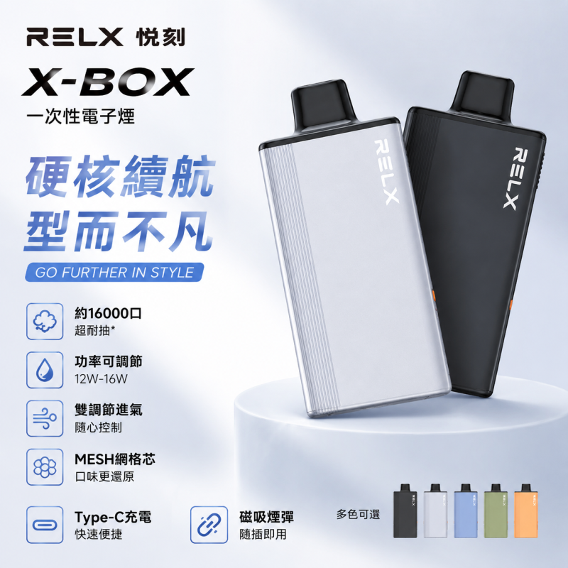一次性電子煙｜RELX X BOX 產品圖片
